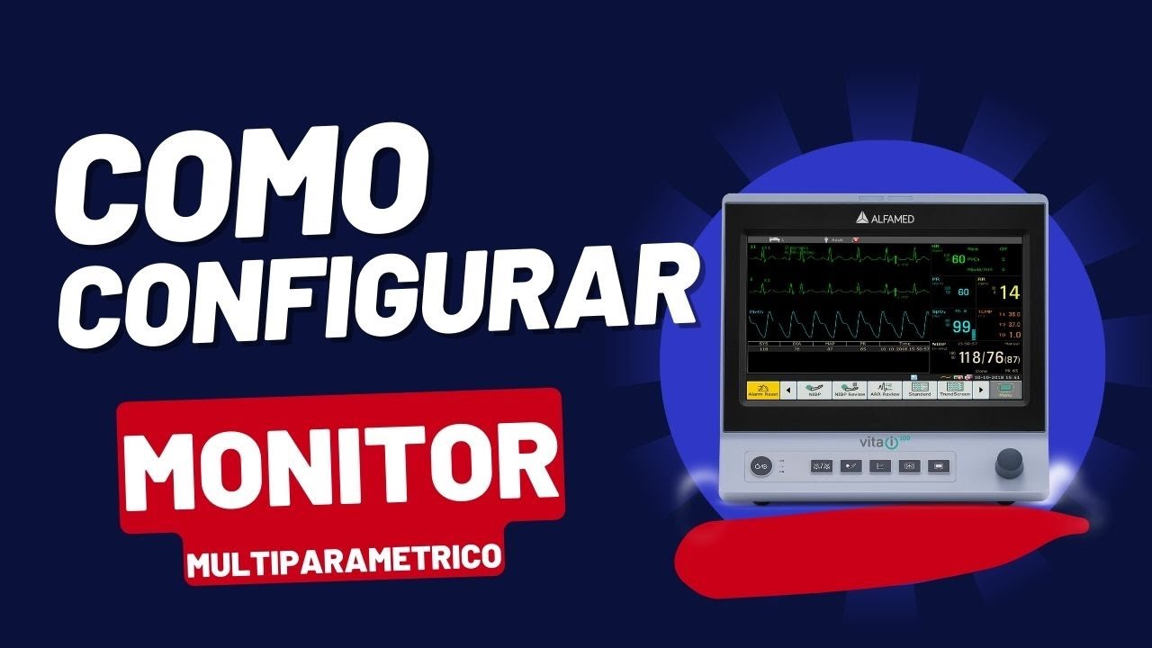 Como configurar o monitor multiparametro