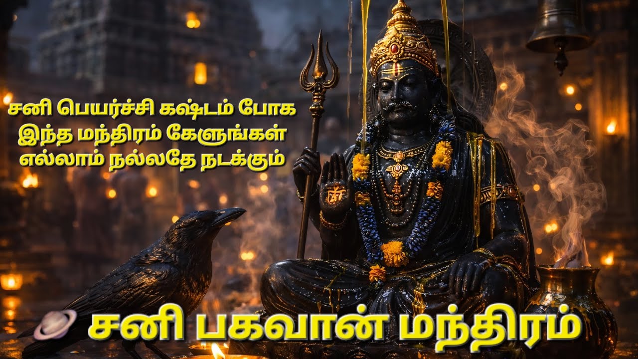 சனி பகவான் சக்தி மந்திரம் | சனி தோஷம் நீங்க கேளுங்கள் | Sani Gayatri Mantra