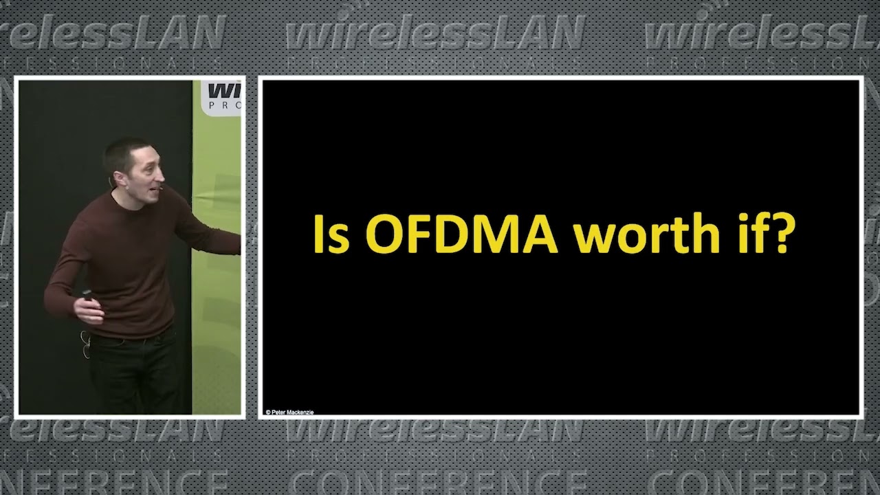 Анализ OFDMA | Питер Маккензи | WLPC Прага 2024