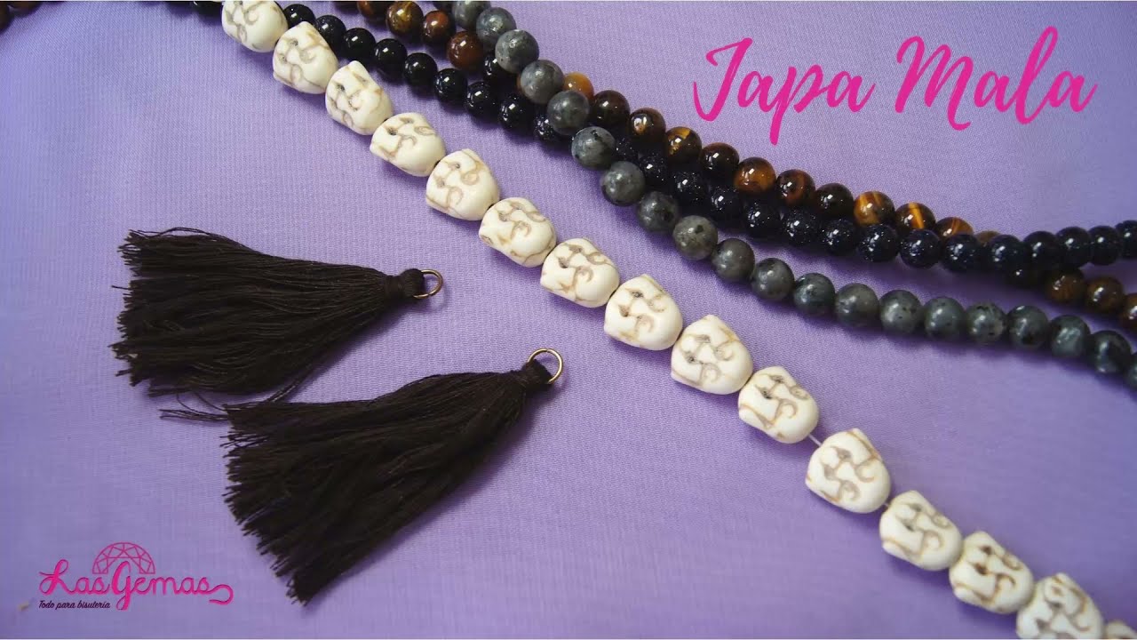 LAS GEMAS- Aprende armar Japa Mala o Yapa Mala- TUTORIAL