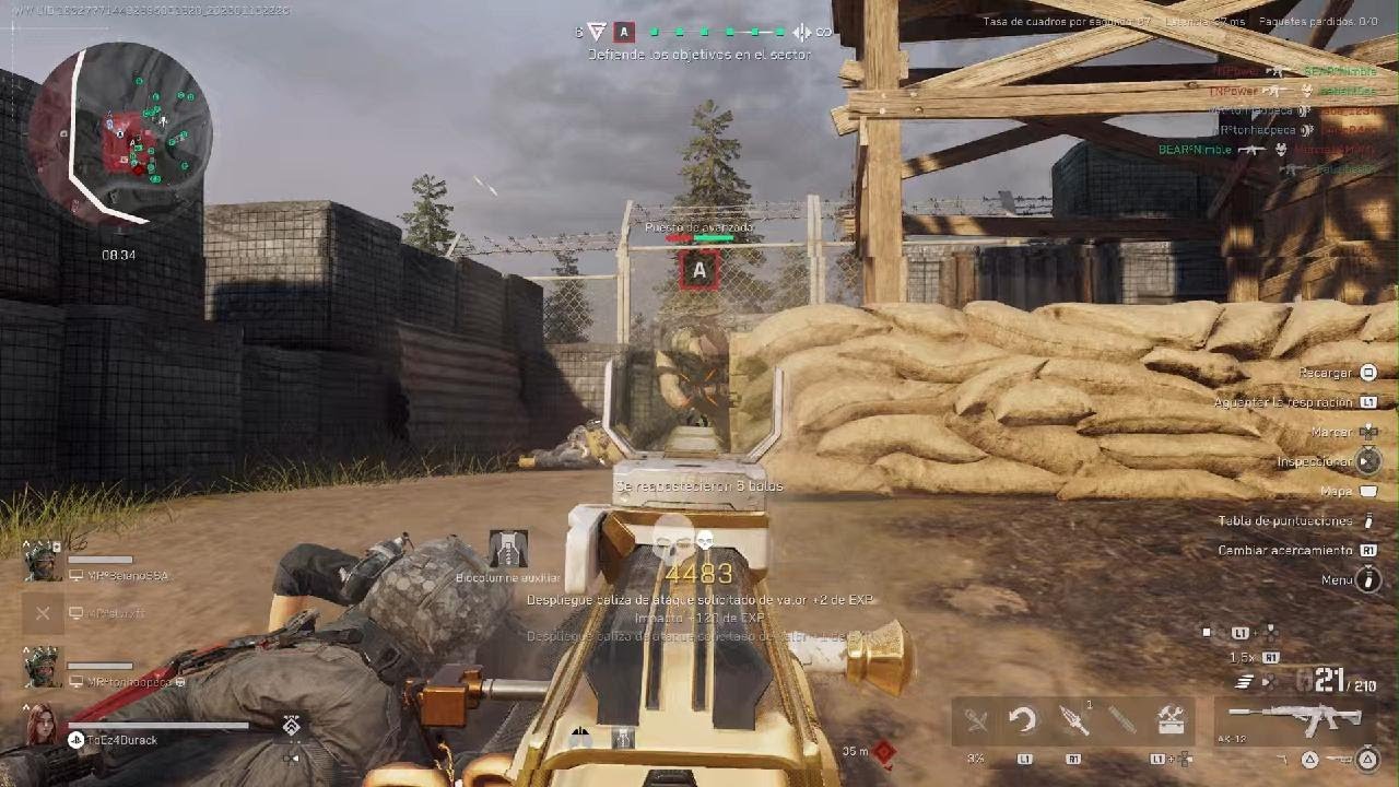 Delta Force - Trinchera +100k en A