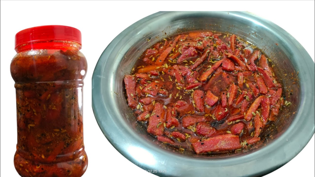 राजस्थानी गाजर का आचार सालों तक स्टोर करें|Carrot Aachaar Recipe| pickles Recipe|Indian Pickle Achar