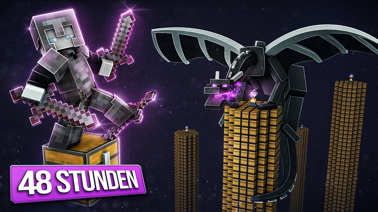 48 STUNDEN IN EINER MINECRAFT WELT NUR AUS KISTEN (XXXL FINALE)