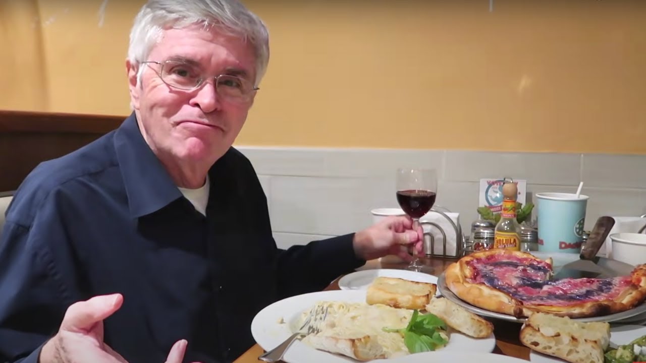EATING Pizza, Pasta & Wings Mukbang with Dad + Oreo Cheesecake +Armenian Bakery Dessert