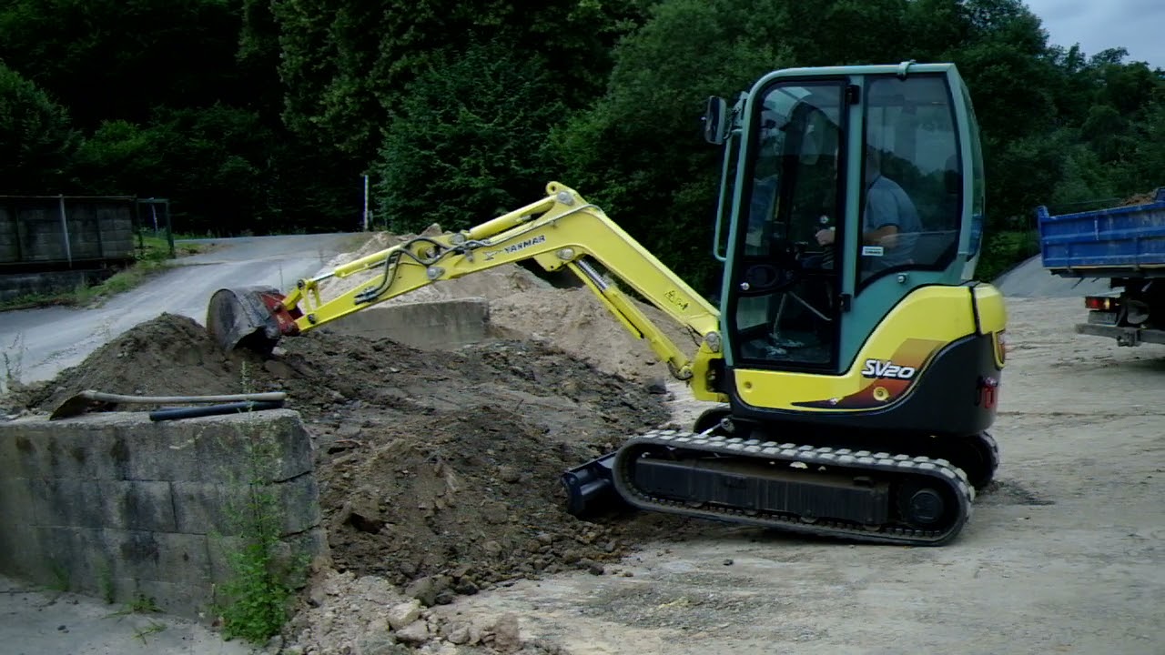 Yanmar Minibagger, SV 20
