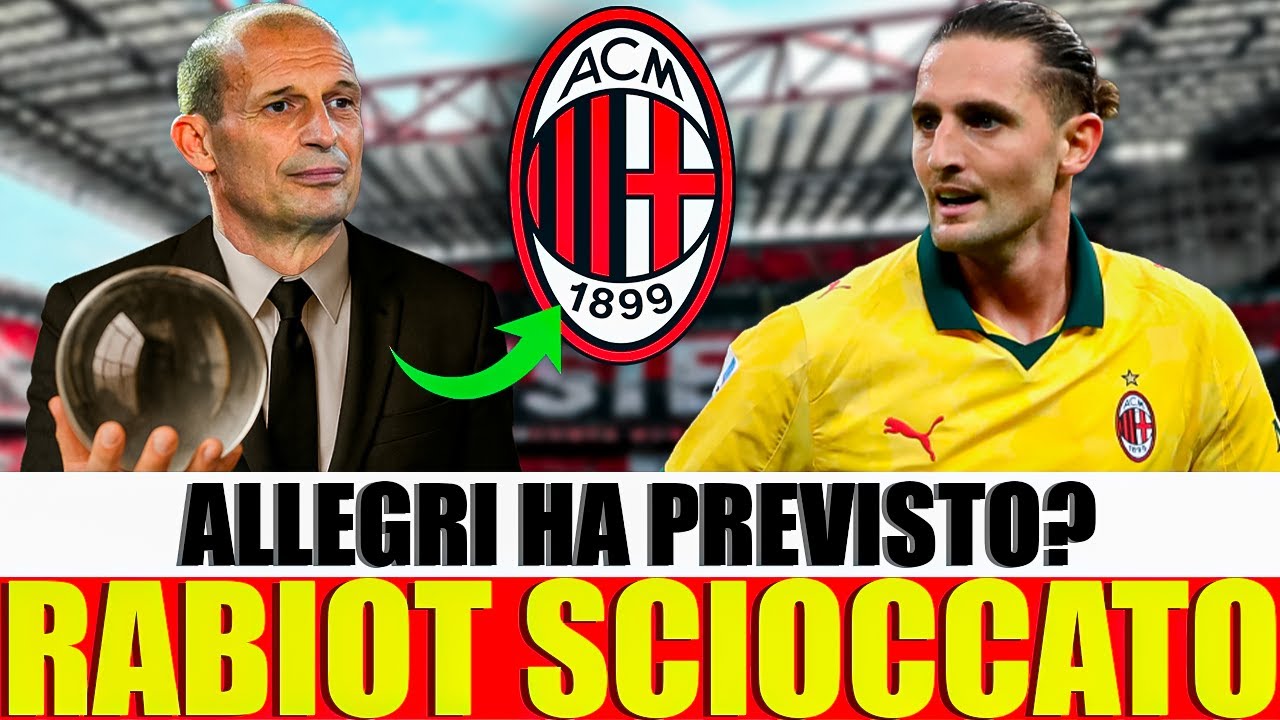 🚨 ESPLOSO ORA! RABIOT: ALL'INIZIO DELLA FINESTRA DI TRASFERIMENTO, ALLEGRI MI HA DETTO: 