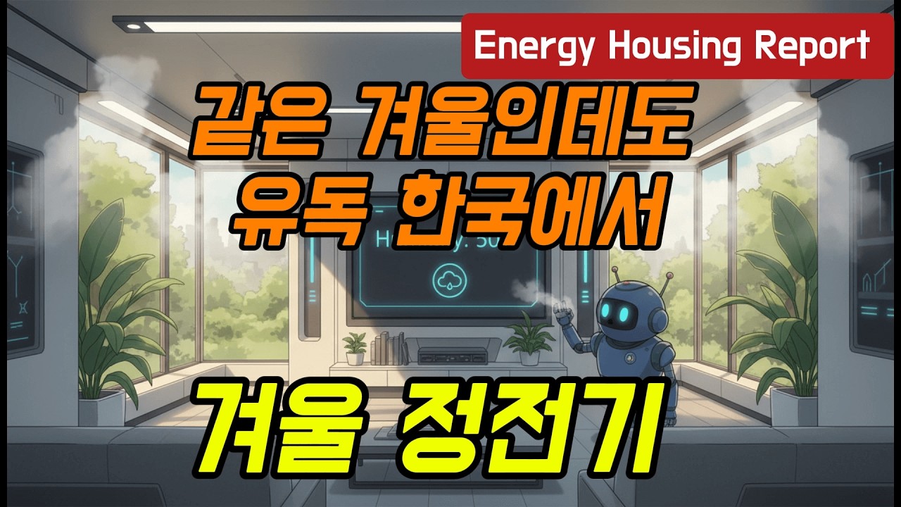 같은 겨울인데도 유독 한국에서...겨울 정전기