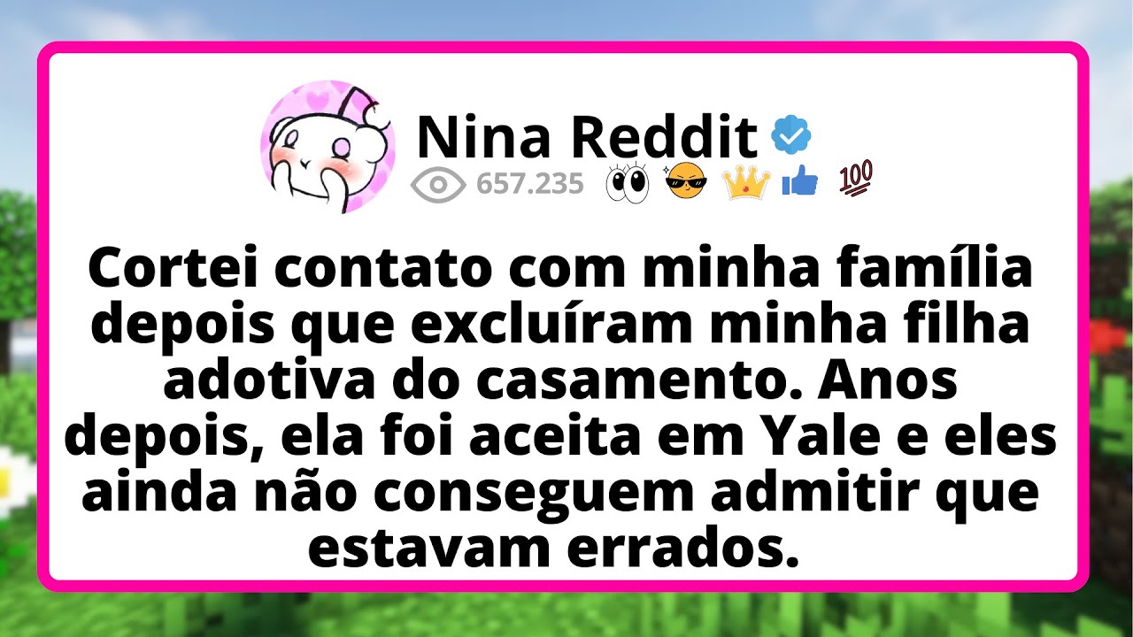 Cortei CONTATO com minha família depois que EXCLUÍRAM minha filha adotiva do CASAMENTO. Anos...