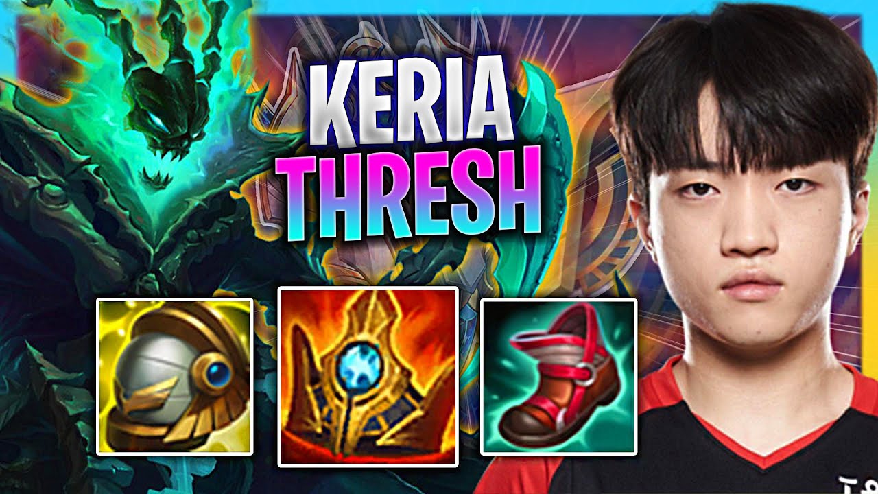 KERIA FIRST GAME IN EUW SOLOQ WITH THRESH! | T1 Keria Plays Thresh Support vs Leona!  Season 2023