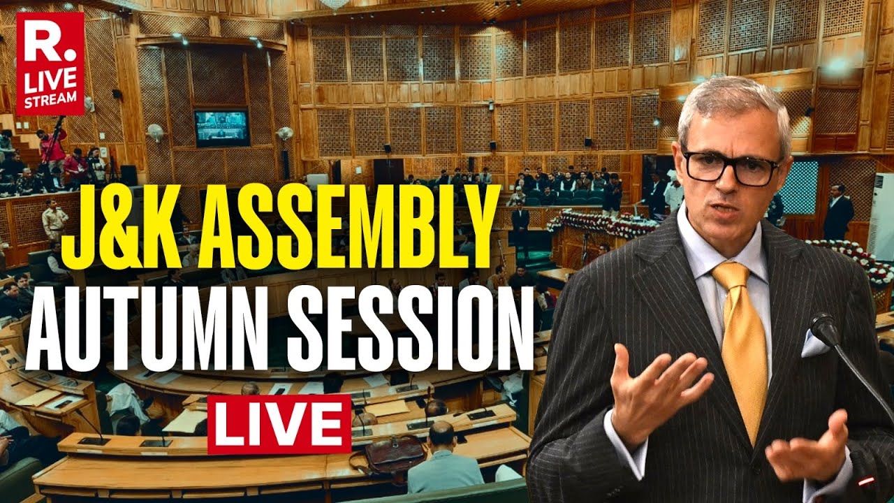 LIVE: Jammu and Kashmir Assembly Autumn Session Begins | Omar Abdullah | Statehood