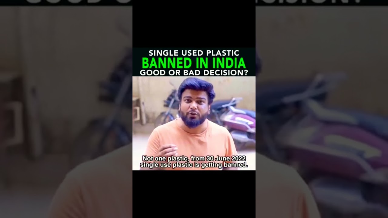 Plastic Banned in India 