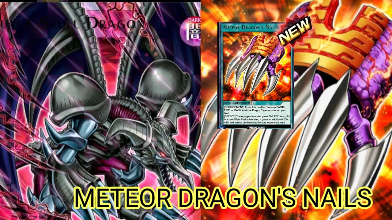 METEOR DRAGON'S NAILS WITH Black Skull Dragon [Yu-Gi-Oh! Duel Links]