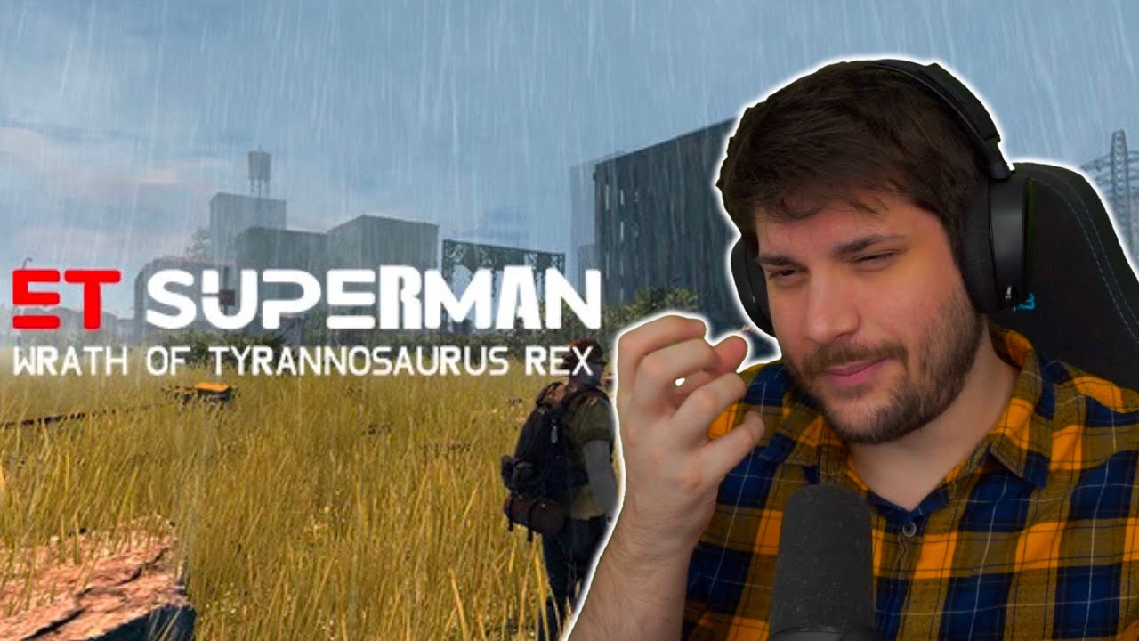 Scappando dal T Rex -  ET Superman