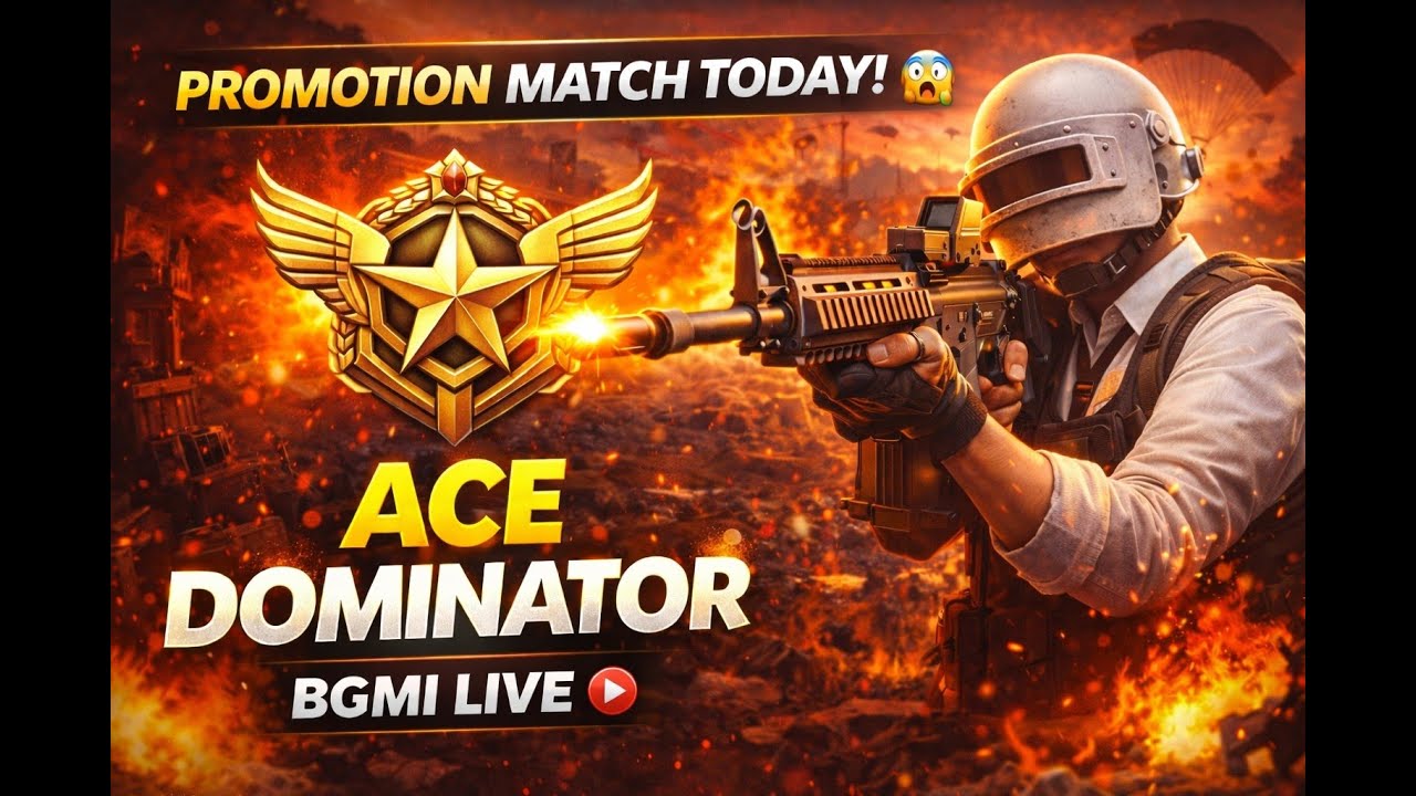 2️⃣ Final Push to ACE DOMINATOR 🔥 | BGMI LIVE Rank Grind