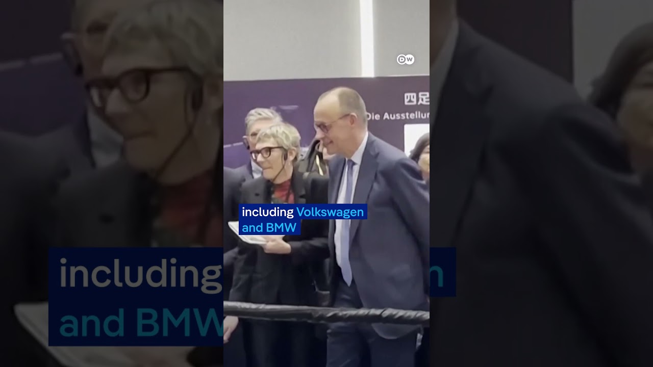 China: High-tech welcome for German Chancellor Merz | DW News