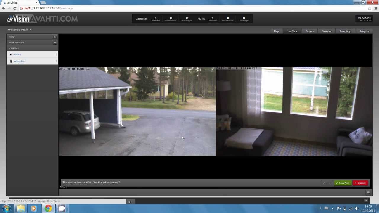 airVision 2 asennus- ja k&auml;ytt&ouml;&ouml;nottovideo
