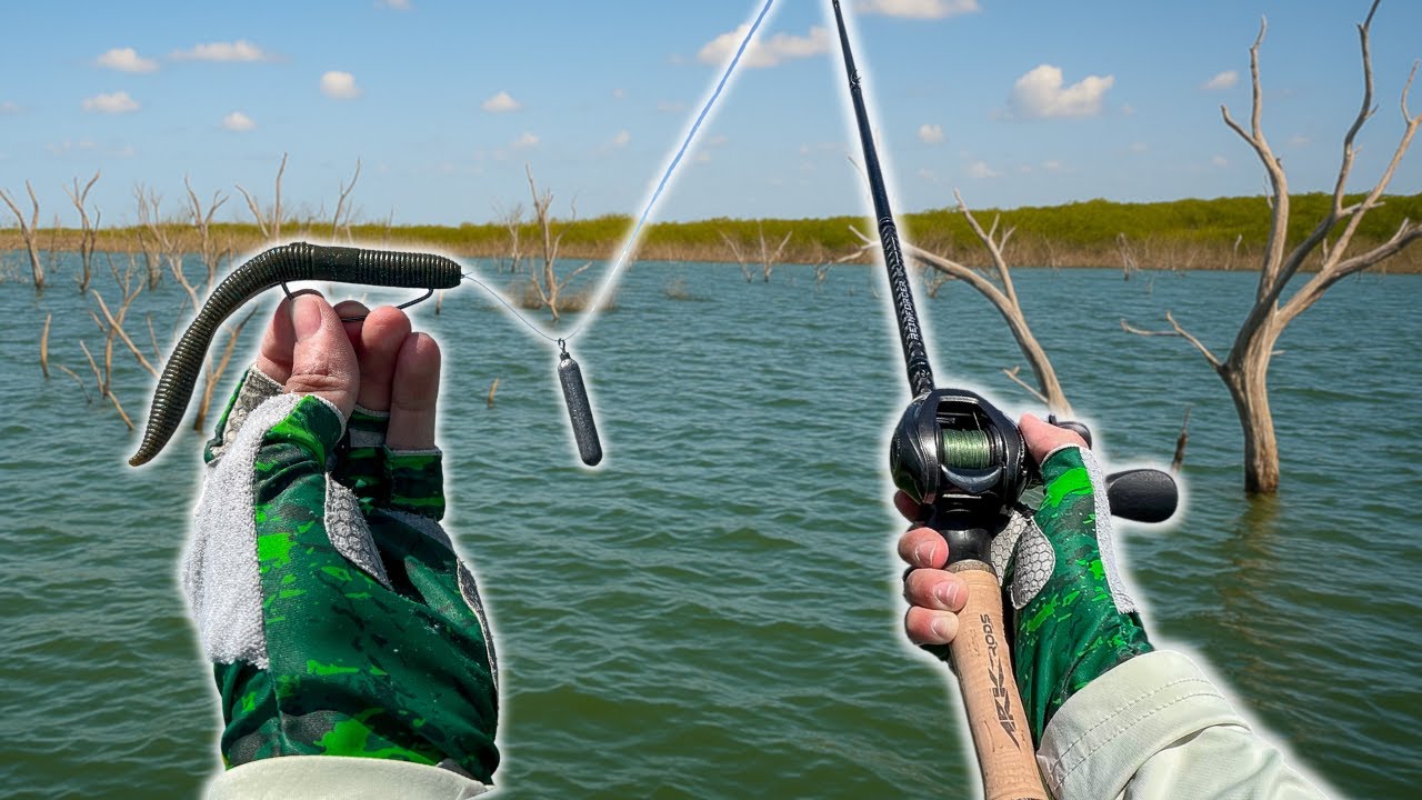 NO TE PUEDE FALTAR esta lombriz en tu caja de pesca!!! -Tips arreglo free rig