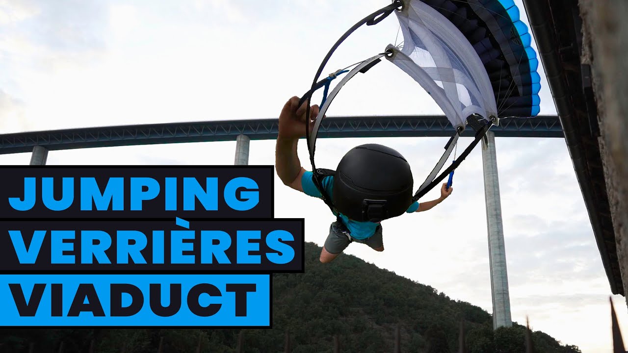 BASE JUMPING IN MILLAU!