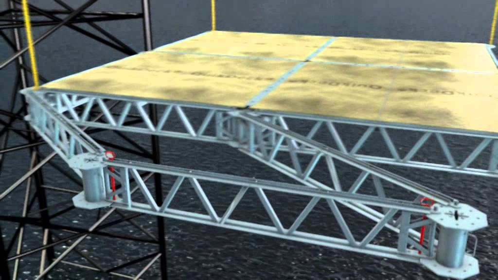 Offshore Safway Quikdeck Scaffolding