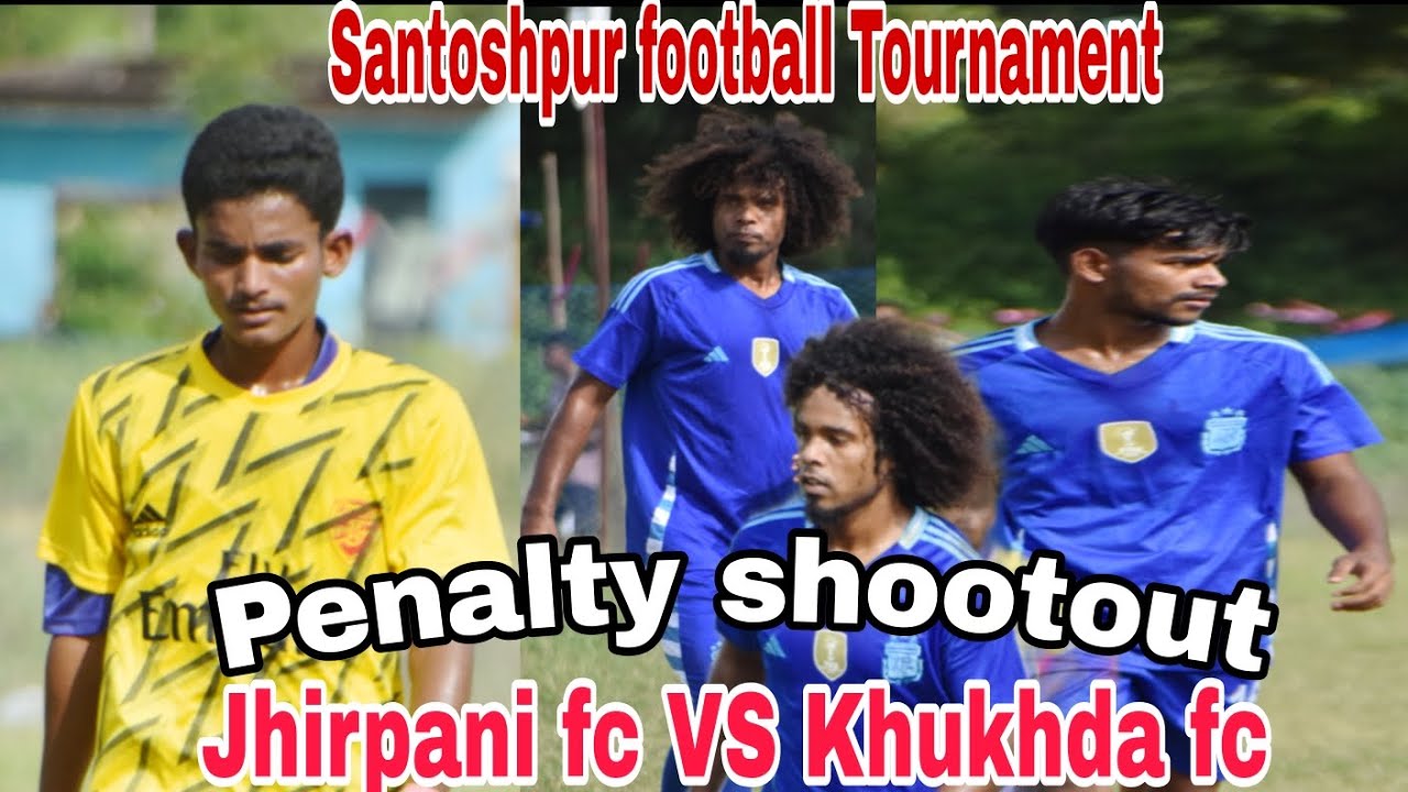 Penalty shootout//Pragati club Jhirpani v/s Khukhda fc// Santoshpur Football Tournament@ranju sports