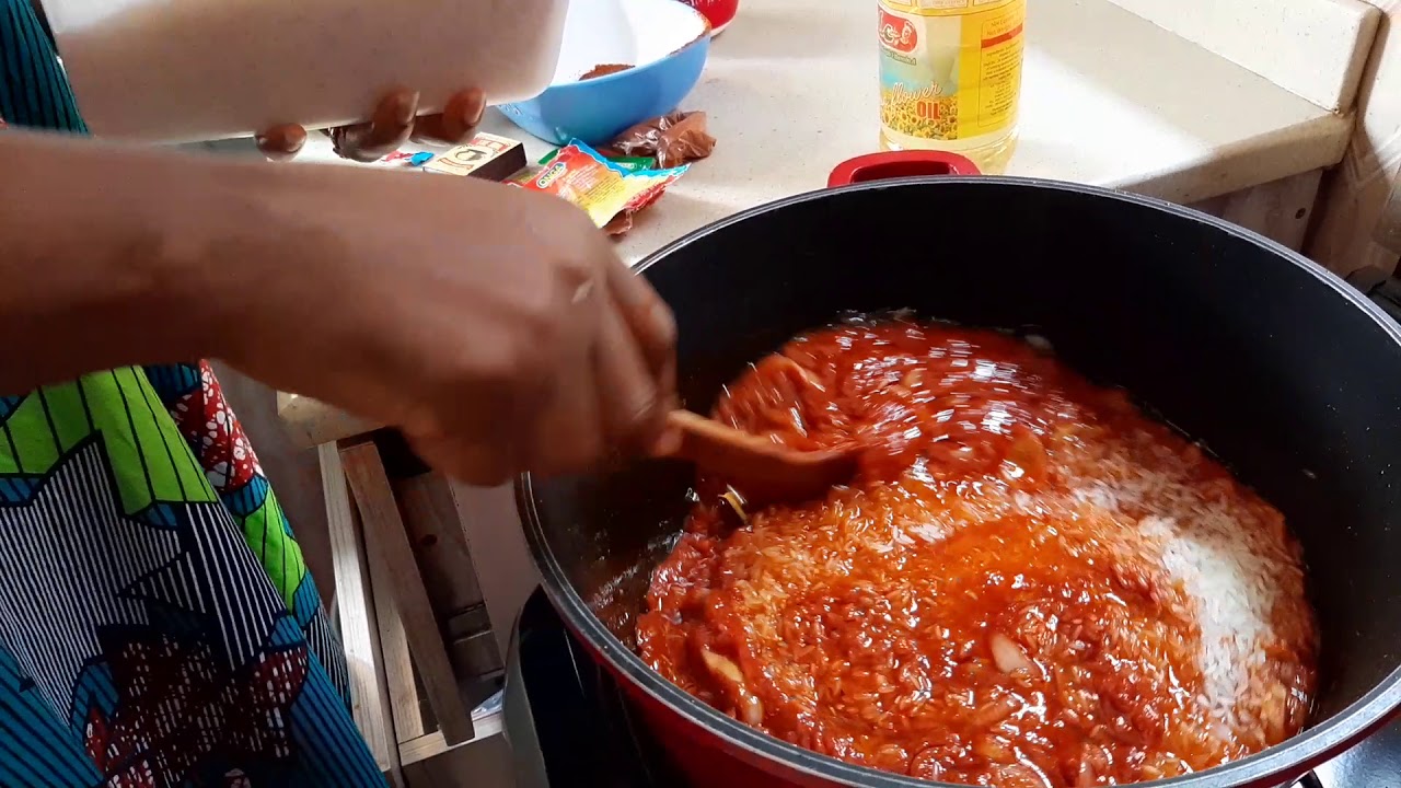 Sausage Jollof rice