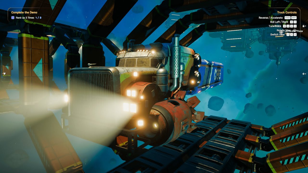 Star Trucker Demo | Gameplay ULTRA | RTX 2060