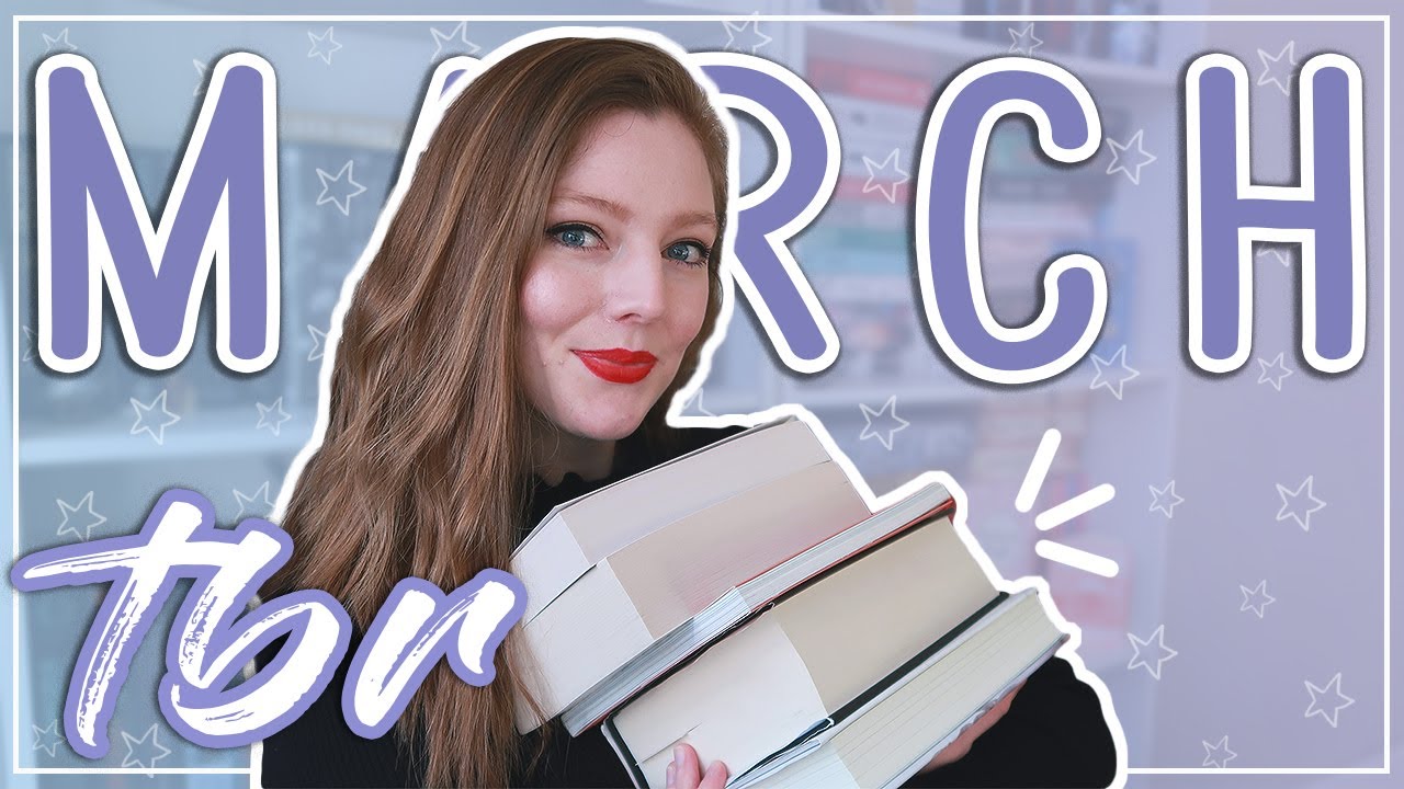 AN OVERLY AMBITIOUS MARCH TBR // tis the damn readathon, all the fantasy books & romance ✨