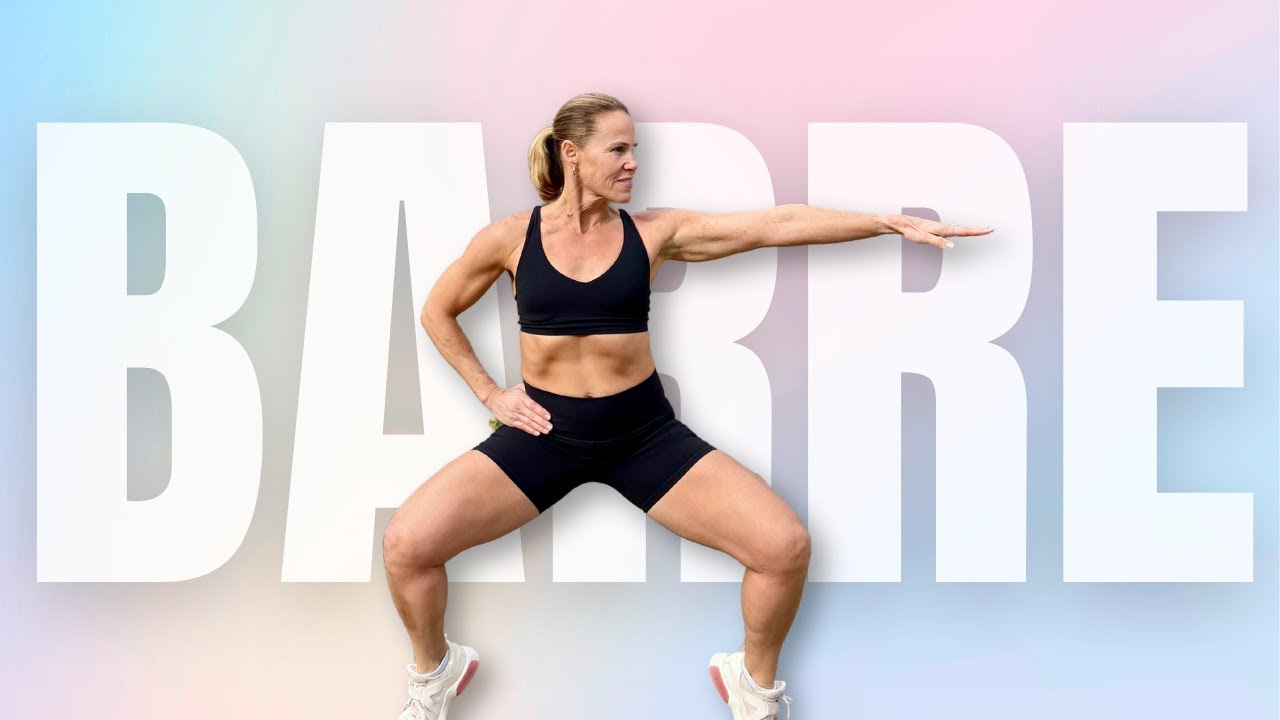60 MIN BARRE Thighs & Core Workout | Pilates Mini Ball | BARRE HIIT