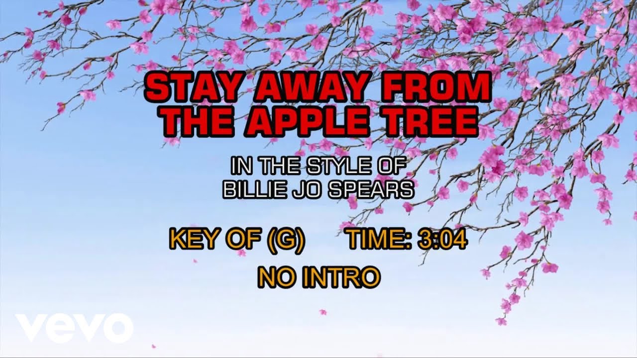 Billie Jo Spears - Stay Away From The Apple Tree (Karaoke)