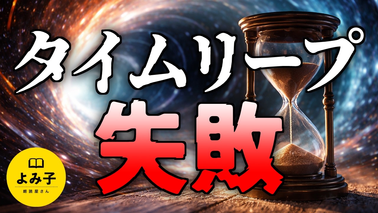 【朗読】タイムリープしたが、失敗した【パラレルワールド/不思議な話/女性朗読】
