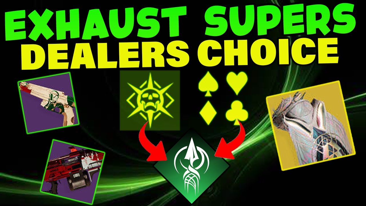 Forever Silkstrike Insane Super Regen With Dealer's Choice Elemental Supercharger - Destiny 2 Heresy