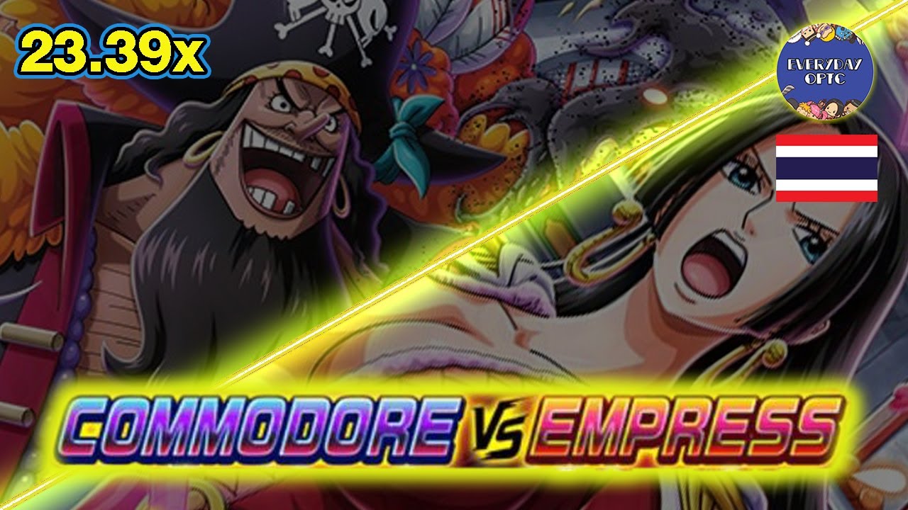 OPTC [Blitz Battle] วิ่งควาย หนวดดำ vs โบอา | 23.39x | Everyday OPTC |