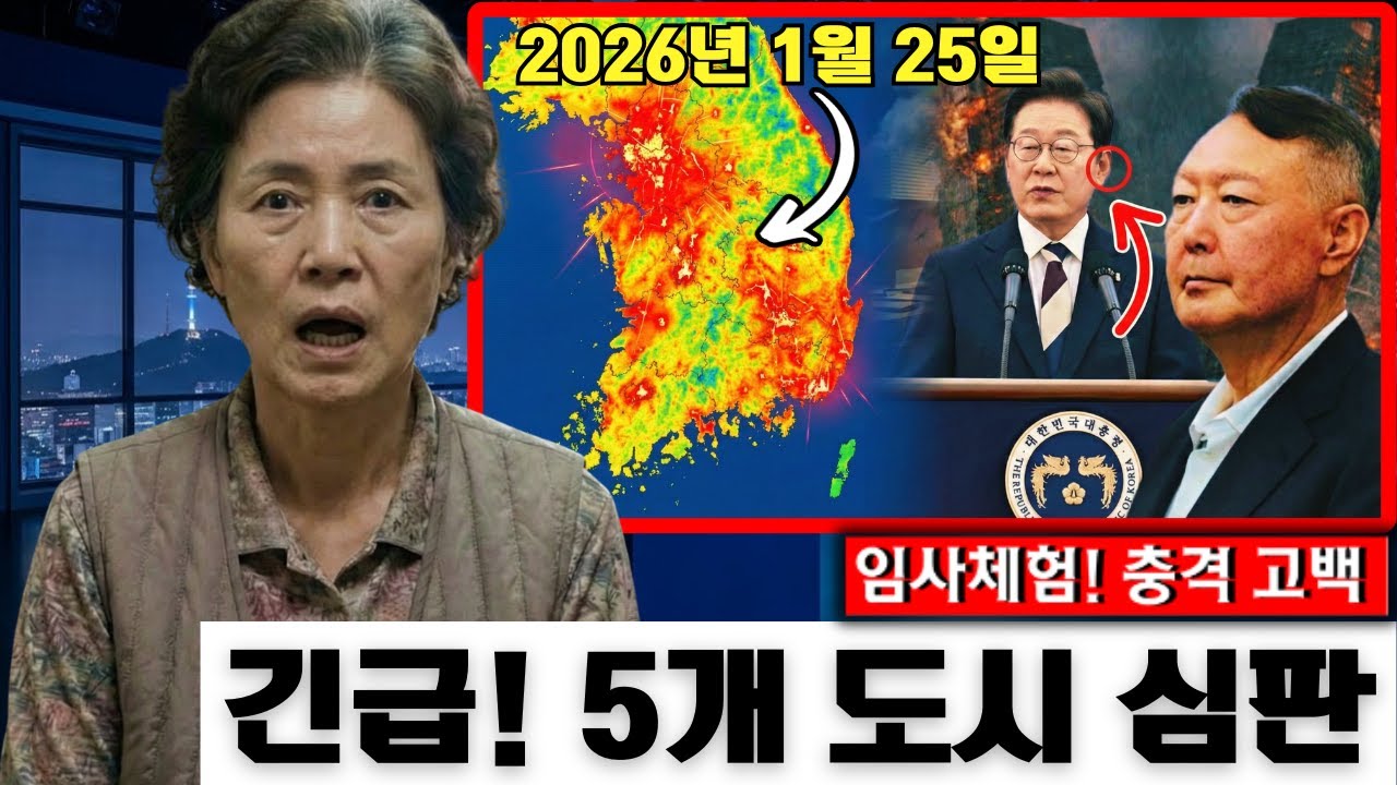 예수님께서 내게 말씀하셨습니다: “2026년 1월 25일 이전에 한국의 5개 도시를 떠나라” – 충격적인 임사체험! #임사체험 #근사체험 #예수님