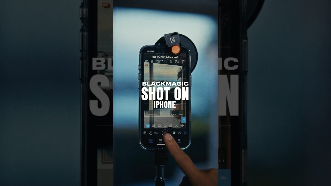 How to Make Your iPhone Footage Look Cinematic &ndash; Blackmagic Camera App