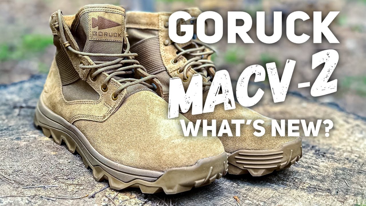 Ботинки GORUCK MACV-2: что НОВОГО?
