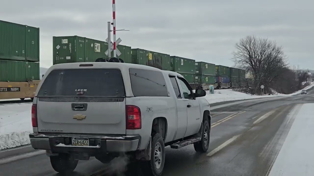 Lackawanna HU NS1074 DPU on NS 264 Eastbound 