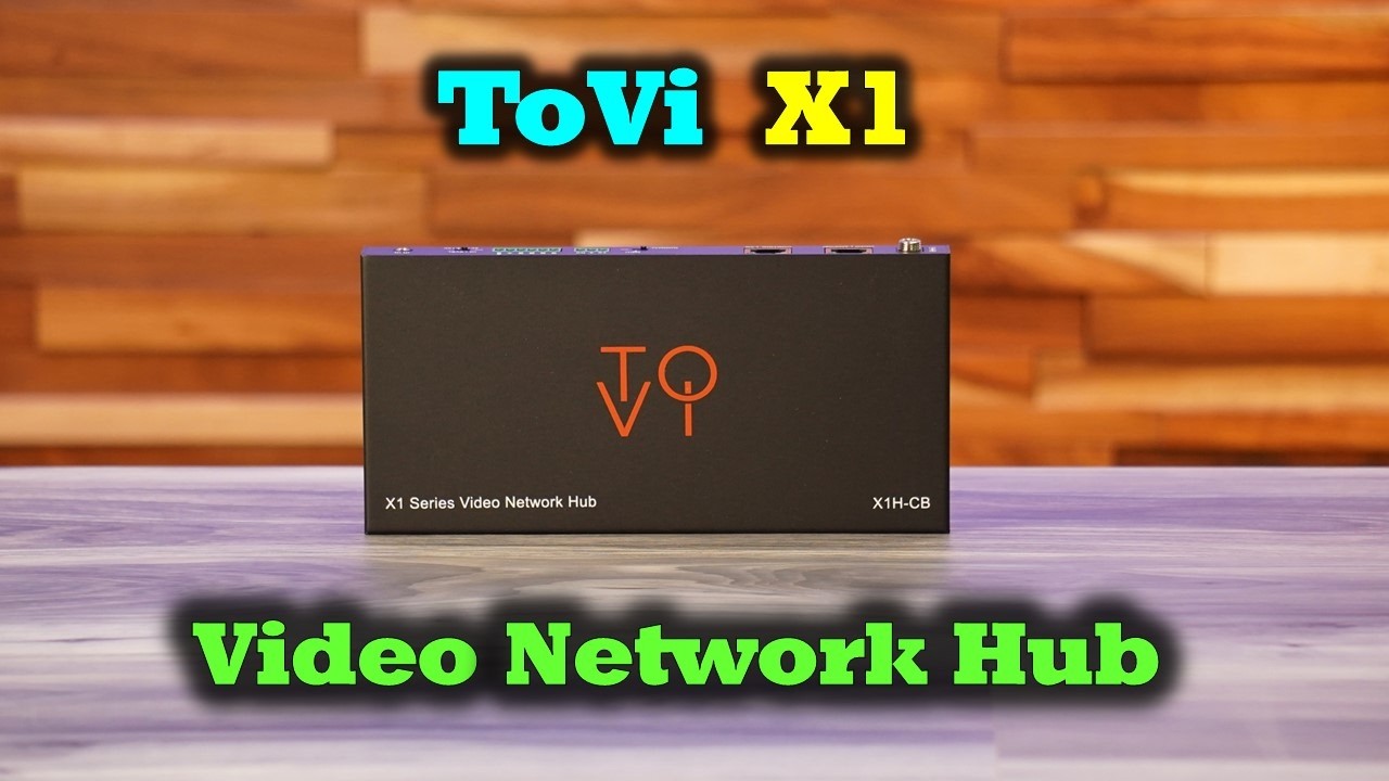 ToVi X1 Video Network Hub - Easy Control Of Your ToVi X1 System