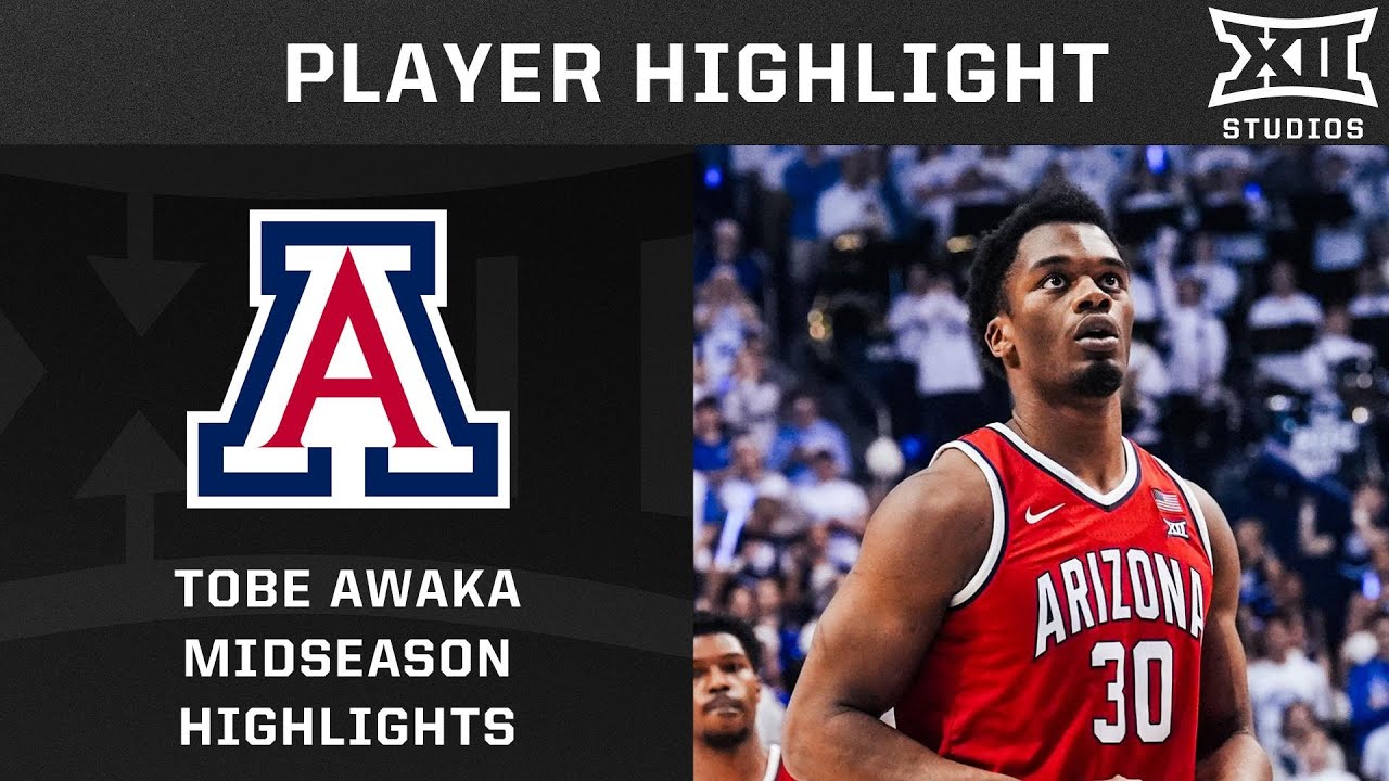 Tobe Awaka Midseason Highlights  | 2024-25 Big 12 Men's Basketball Highlights