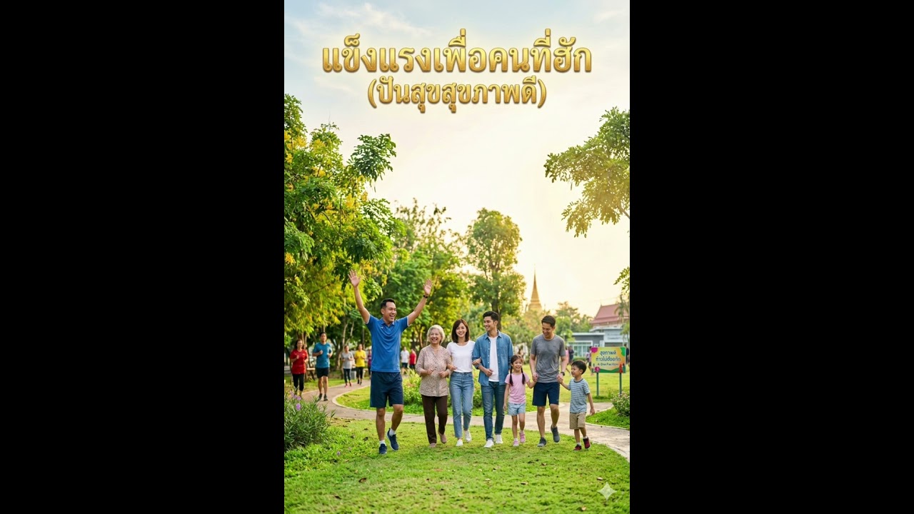 แข็งแรงเพื่อคนที่ฮัก (ปันสุขสุขภาพดี) - K-One ปันสุข - สุขภาพดีเพื่อคนที่เรารัก