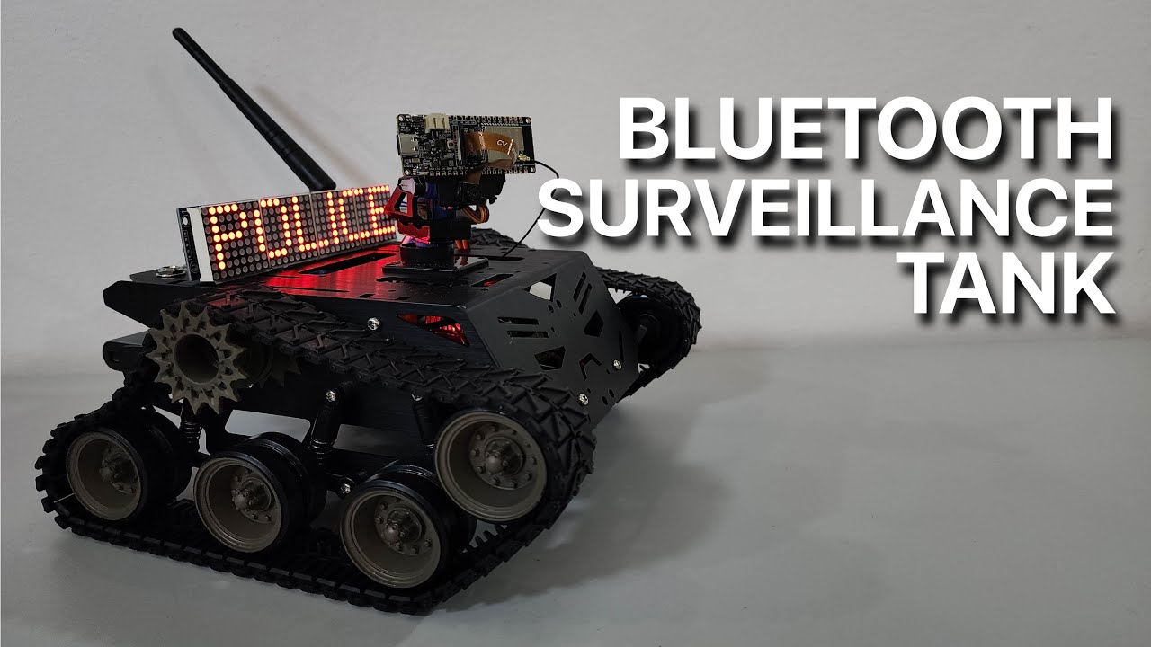 Arduino Surveillance Tank | Tutorial