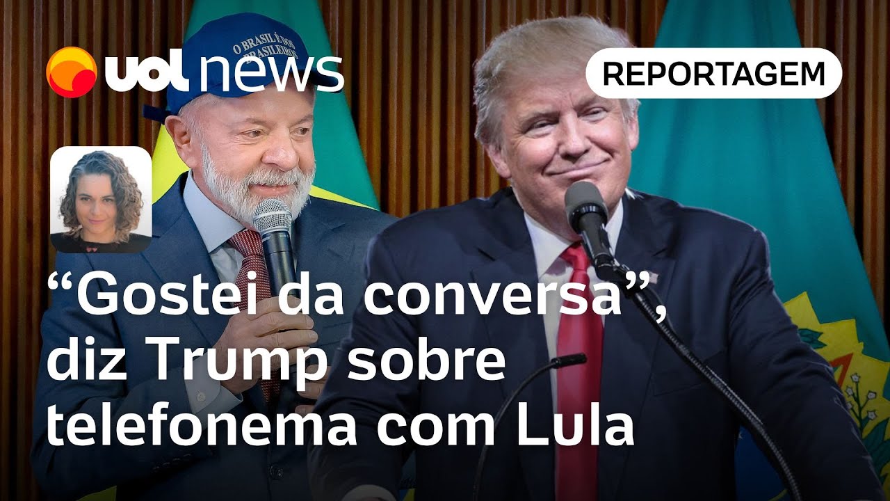 Trump diz que teve 'boa conversa' com Lula: 'Brasil e EUA se darão muito bem juntos' | Mari Sanches