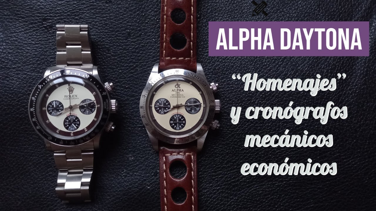 Reloj Alpha daytona: 