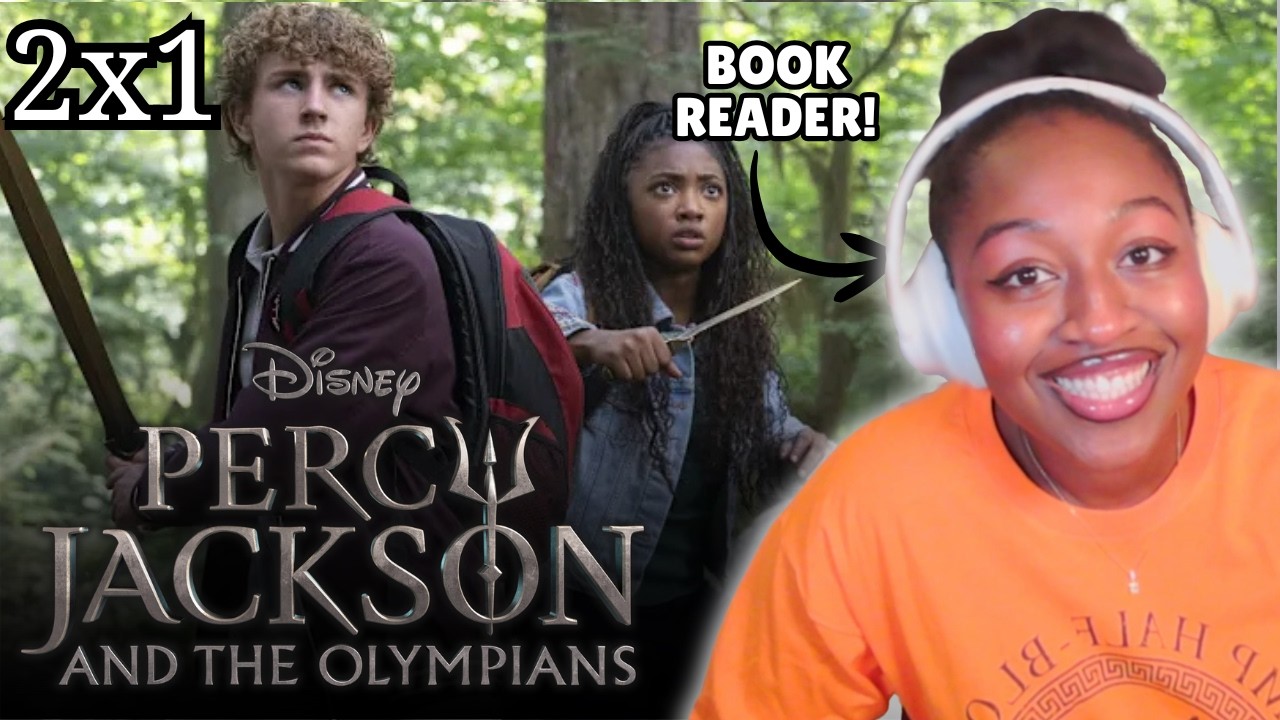BETTER THAN THE BOOK?! | Percy Jackson and The Olympians 2X1 REACTION & REVIEW!