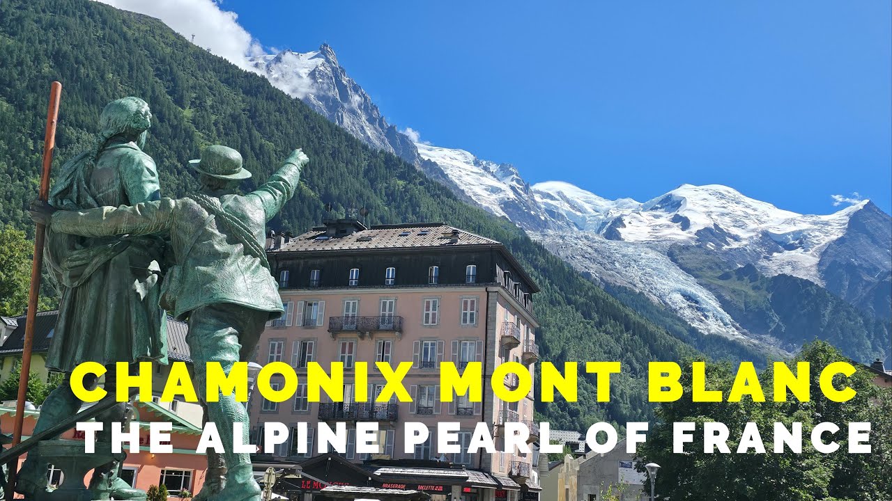🇫🇷 CHAMONIX MONT BLANC – THE ALPINE PEARL OF FRANCE. ATMOSPHERIC WALK AROUND THE CITY