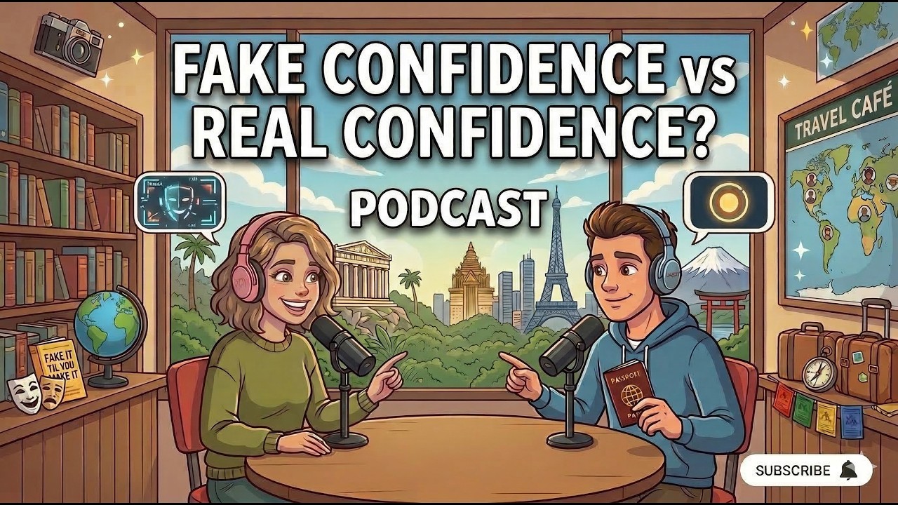 Learn English from Easy Conversation | Fake vs Real Confidence | Learn with Real Conversations