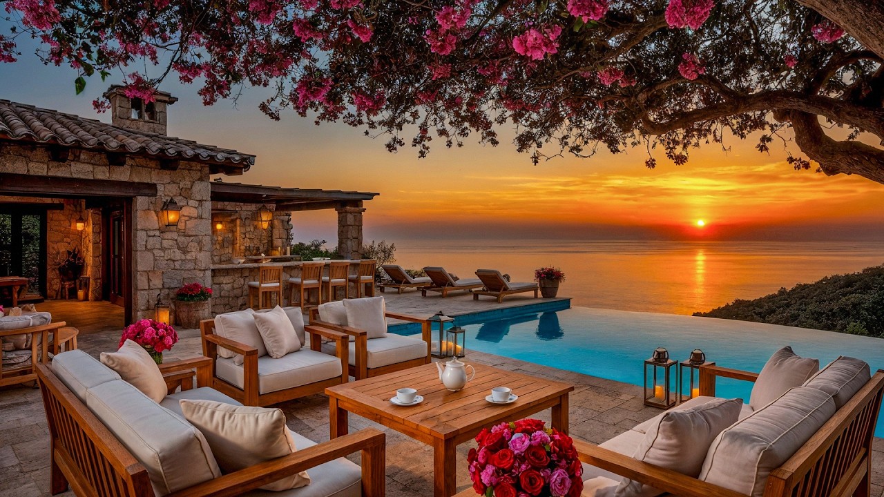 Sunset Seaside Saxophone Jazz – Soft Music for a Calm Evening