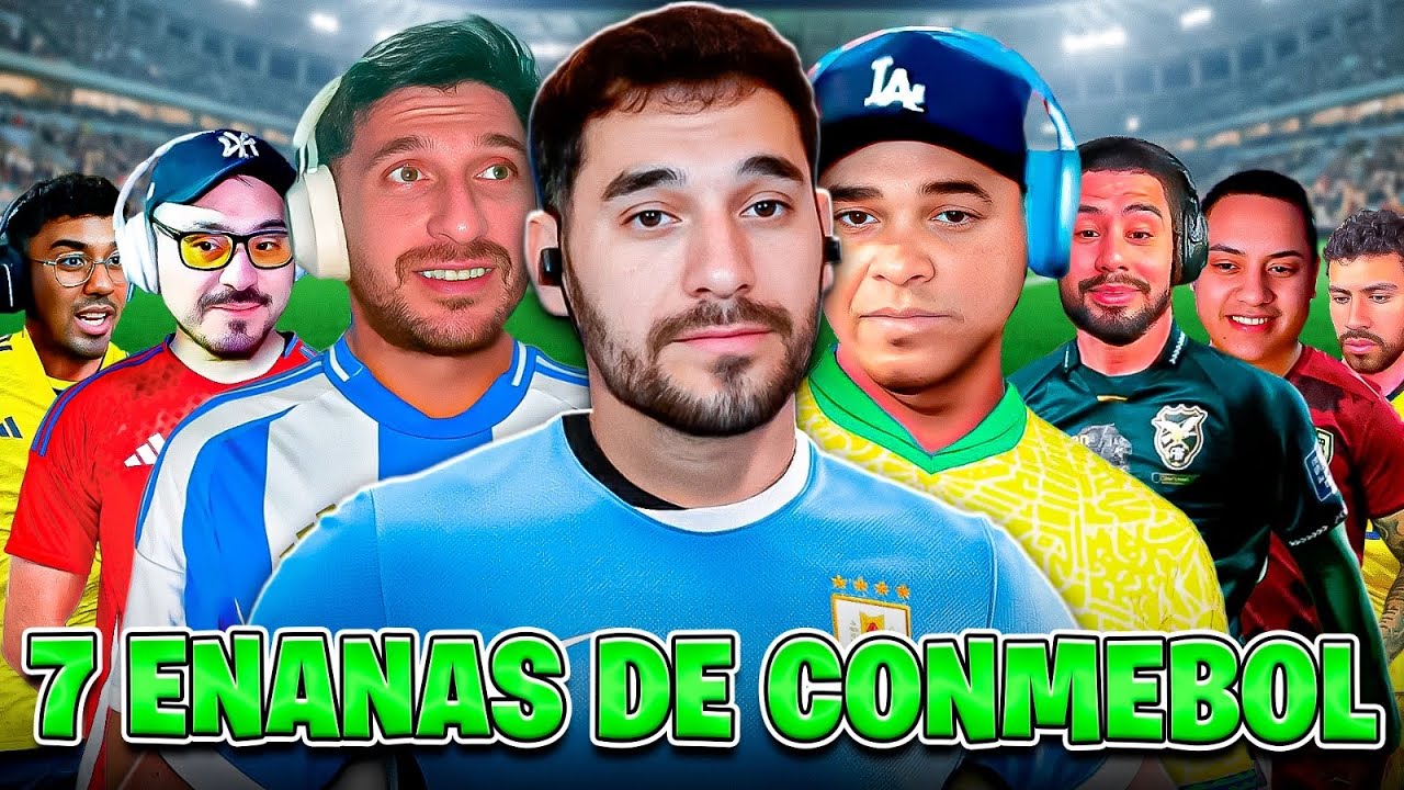 Se enojan Las 7 enanas de Conmebol