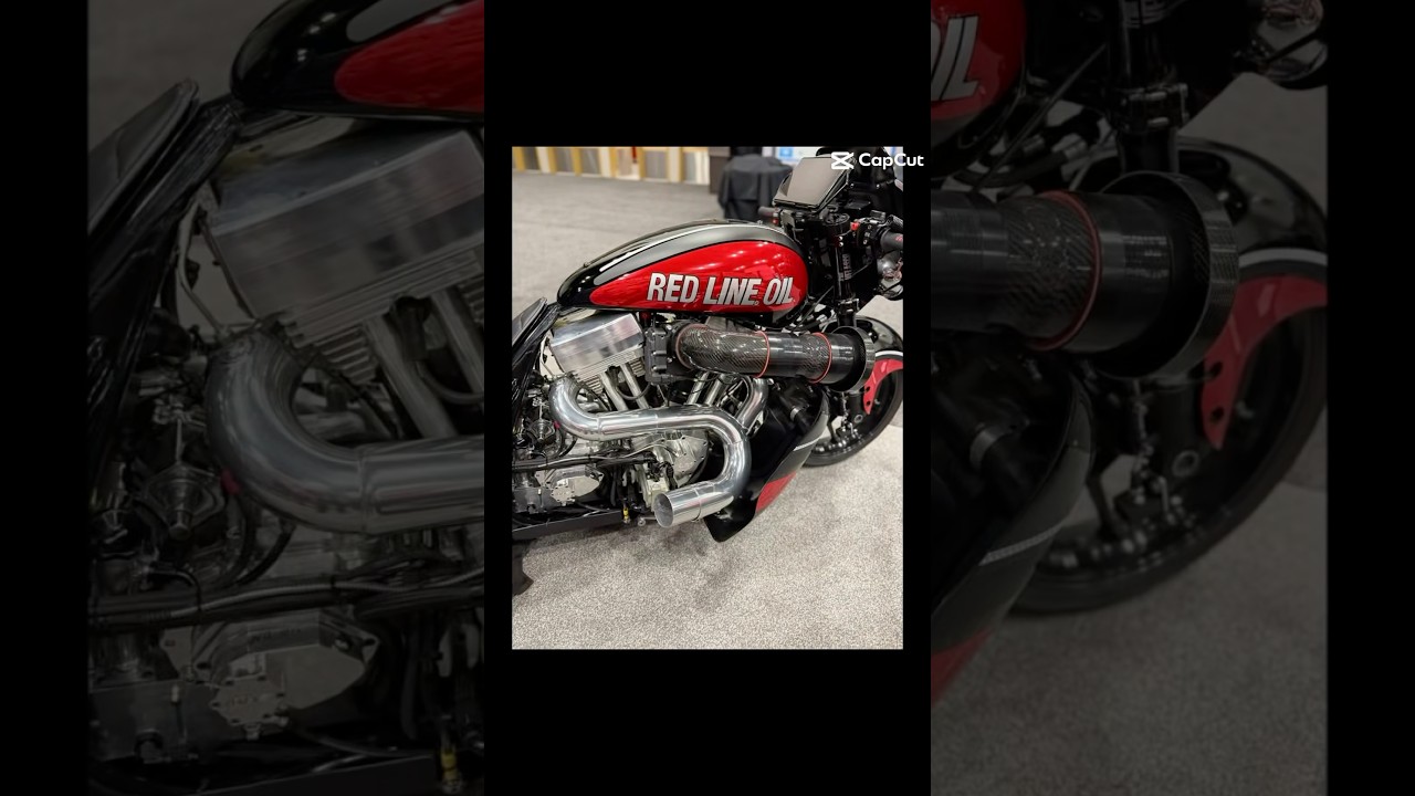 Monster Motor drag Harley 
