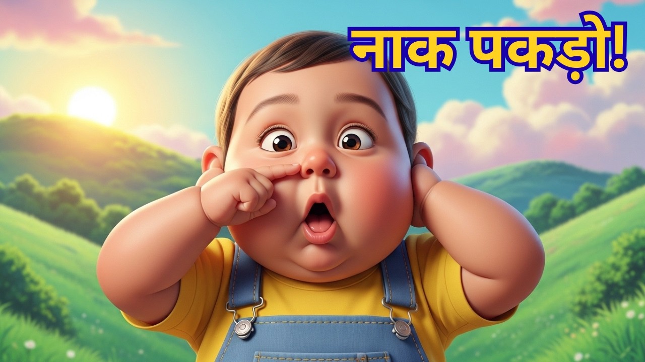 Funny Kids Dance Rhyme | हँसते-हँसते नाचो 🐸🐱 | Hindi Action Song