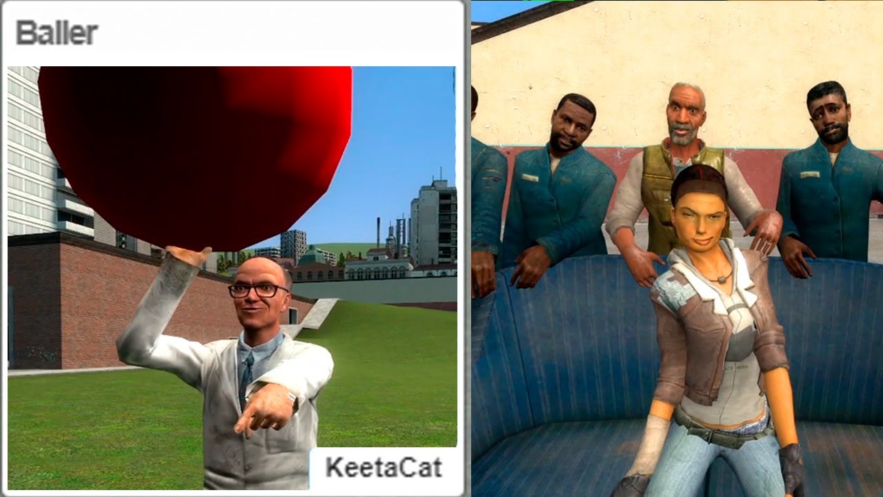 Абсурдный контент GMOD мастерской 10